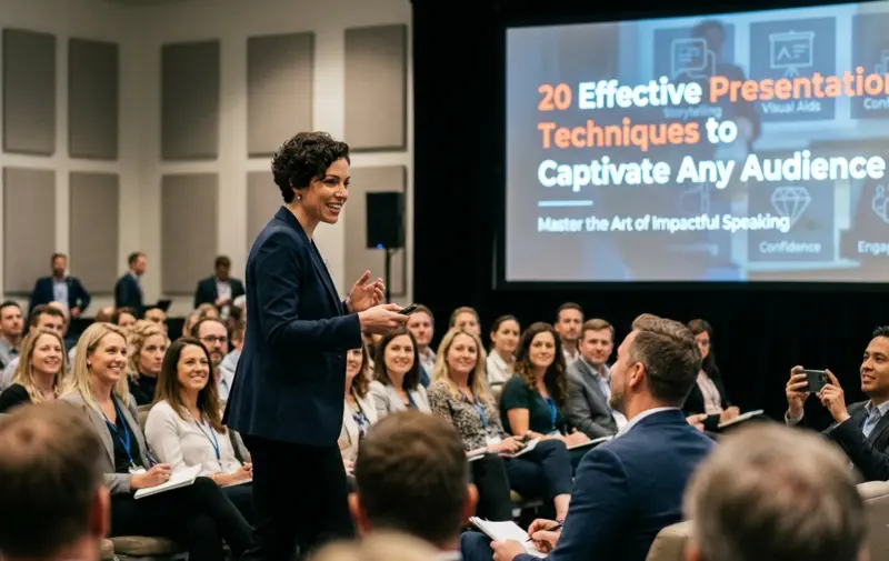 20 Effective Presentation Techniques to Captivate Any Audience