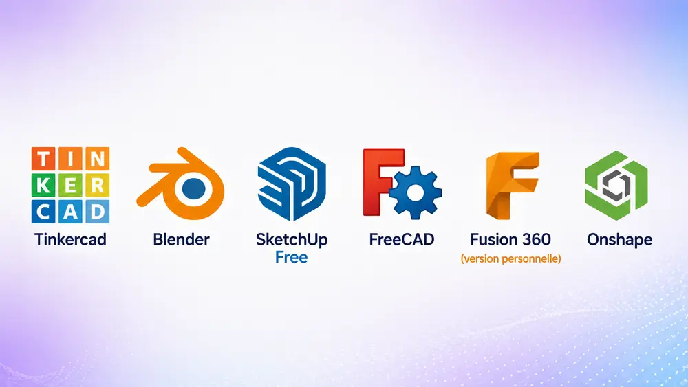 Les meilleurs logiciels de dessin et de modélisation 3D gratuit