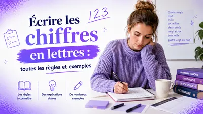 Écrire les chiffres en lettres : toutes les règles et exemples