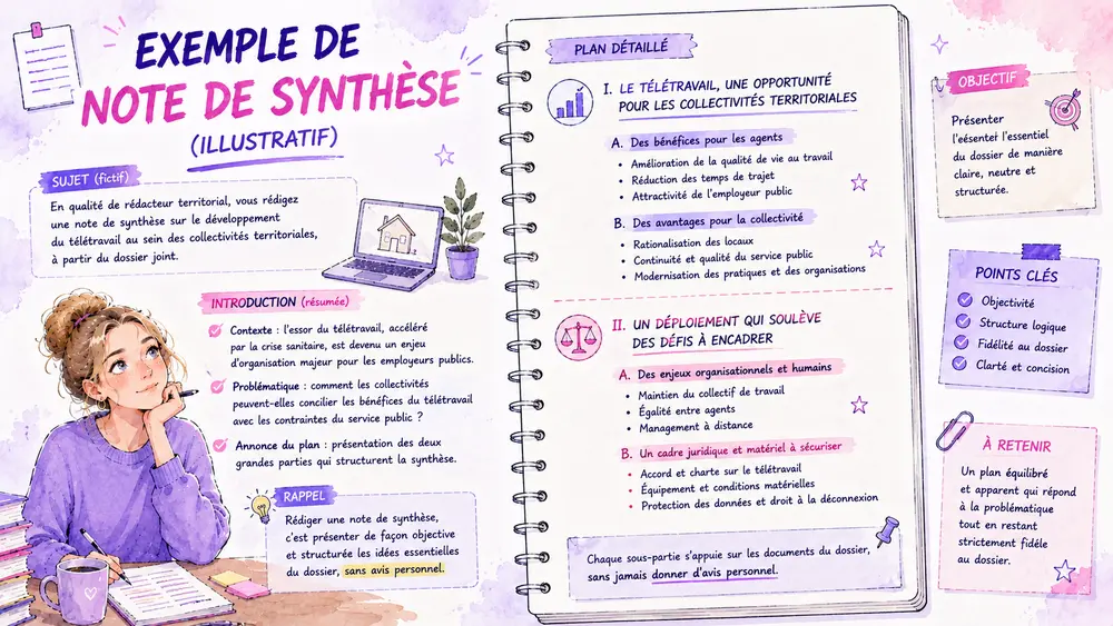 Exemple de note de synthèse