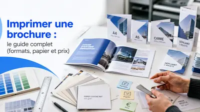 Imprimer une brochure : le guide complet (formats, papier et prix)