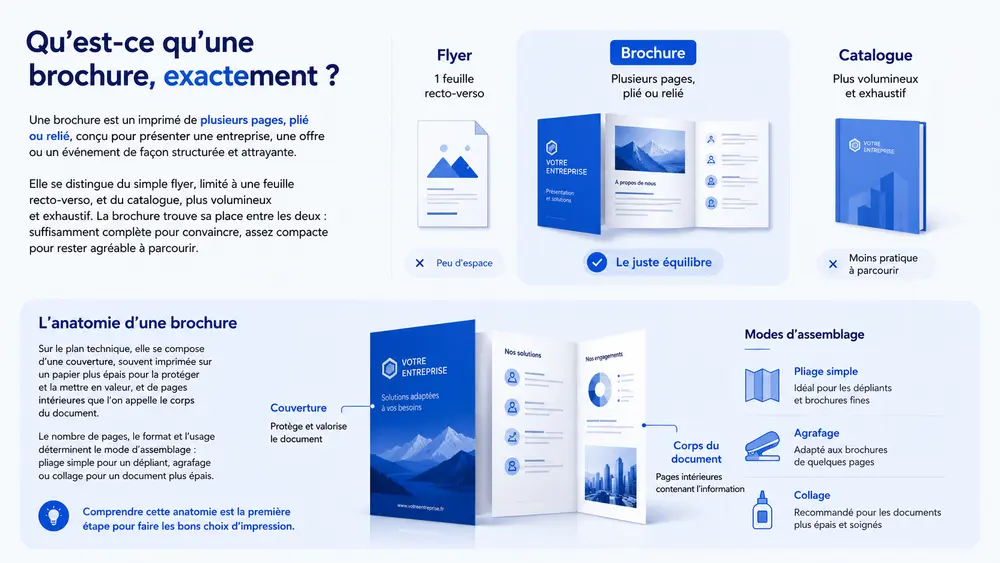 une brochure