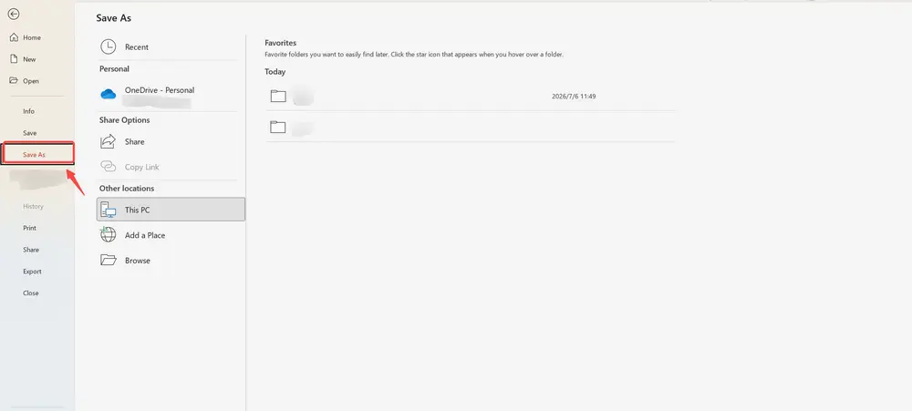 Reviewing and saving a finished PowerPoint presentation