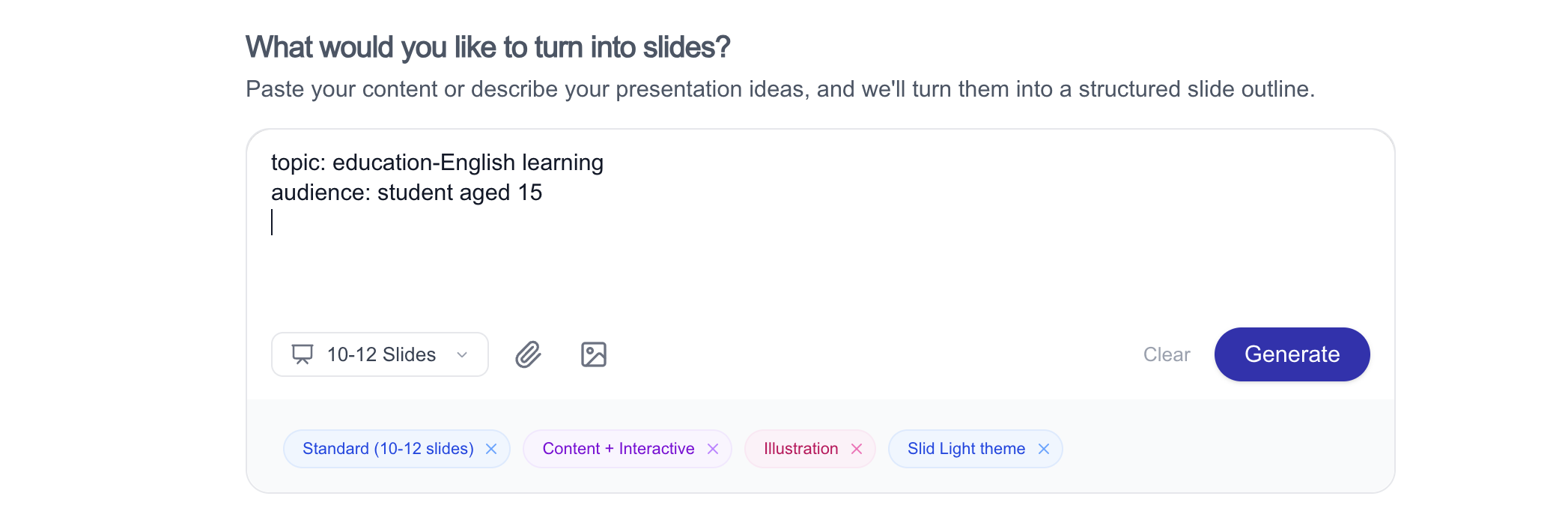automatically generate a powerpoint