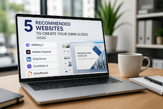 5 recommended websites to create your own slides (covered photo)