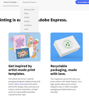 options for adobe