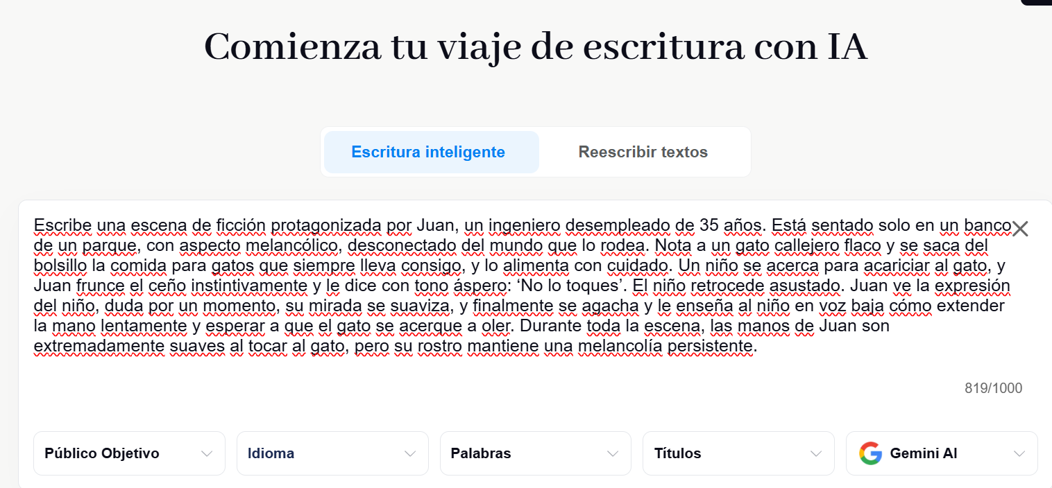 antes de crear un artículo 