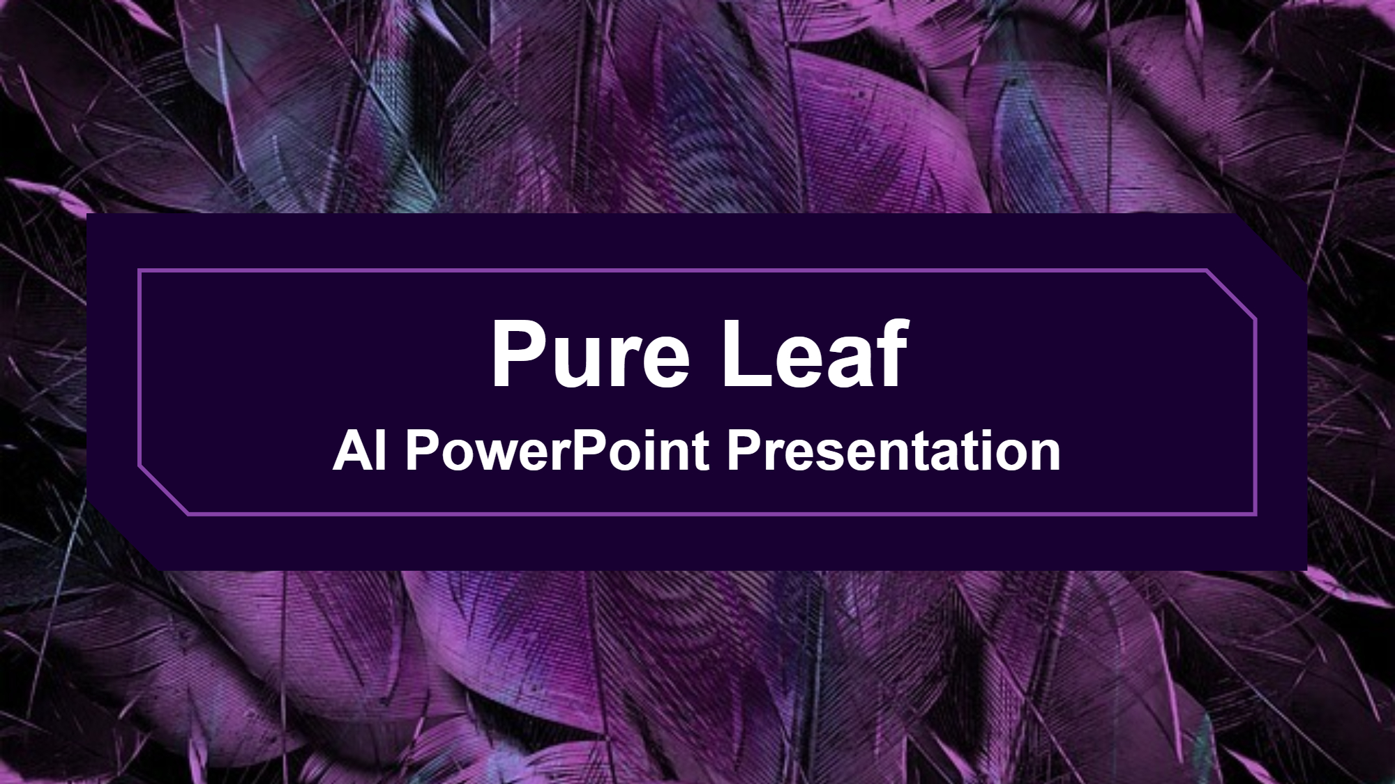 artificial intelligence powerpoint presentation